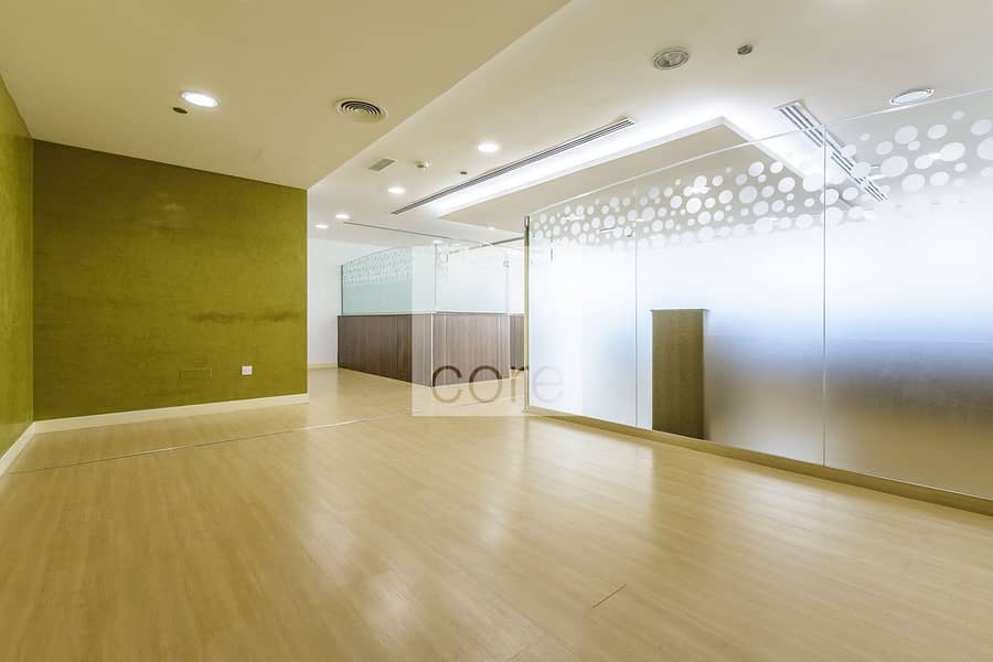 Fitted with Glass Partitions | Low Floor