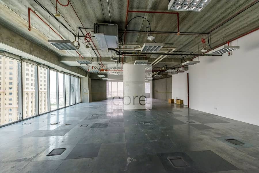 2 Shell and Core Office To Rent | Almas