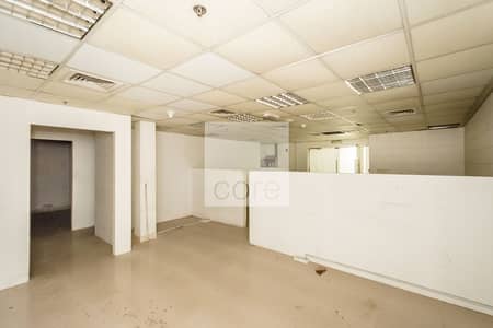 Office for Rent in Al Quoz, Dubai - Fitted and Partitioned Office | Low Floor