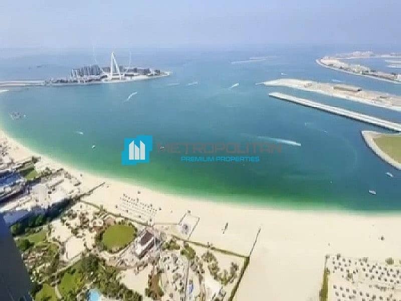 Impressive Sea and Dubai Ain View| Very High Floor