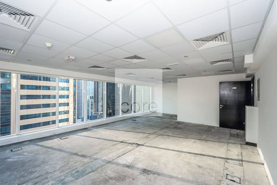 Semi Fitted Office | On mid floor for rent
