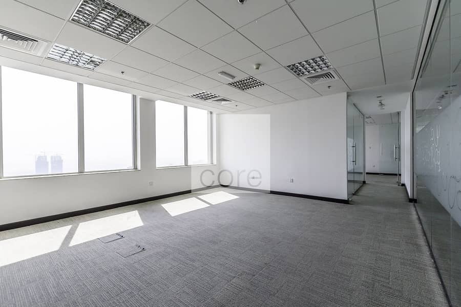 Fitted office on low floor for rent | AC included