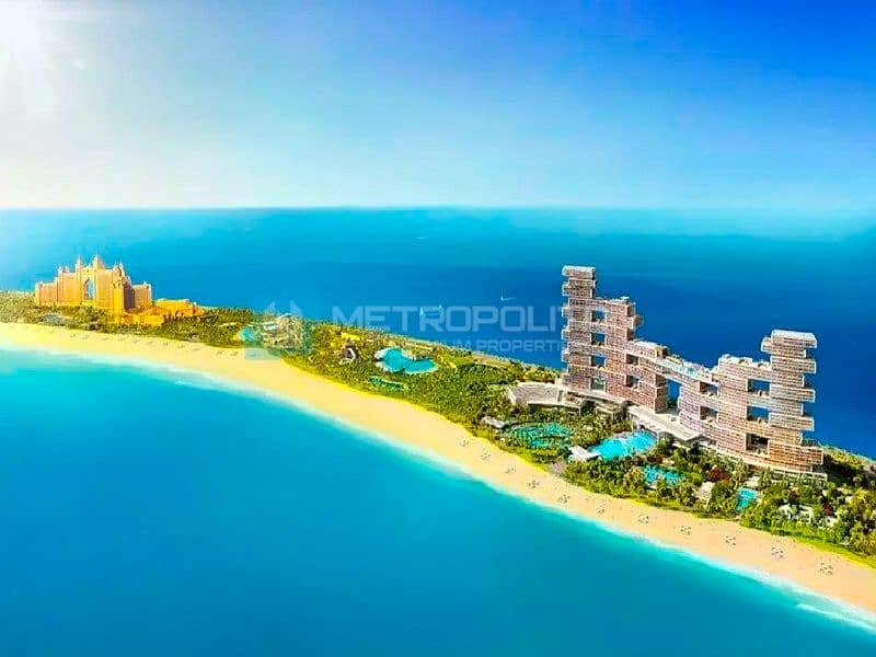 位于朱美拉棕榈岛，新月城，亚特兰蒂斯皇家度假酒店及公寓 6 卧室的顶楼公寓 32100000 AED - 5385565