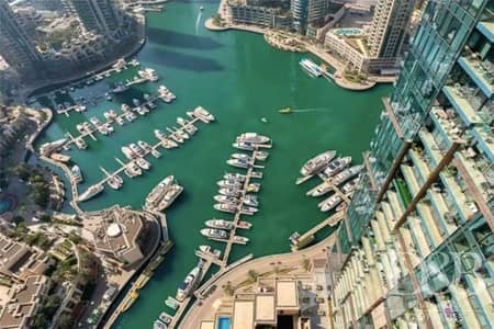 3 Bedroom Apartment for Sale in Dubai Marina, Dubai - Full Marina View | High Floor | Unfurnished 3 Bedroom Apartment for Sale in Dubai Marina, Dubai - Full Marina View | High Floor | Unfurnished