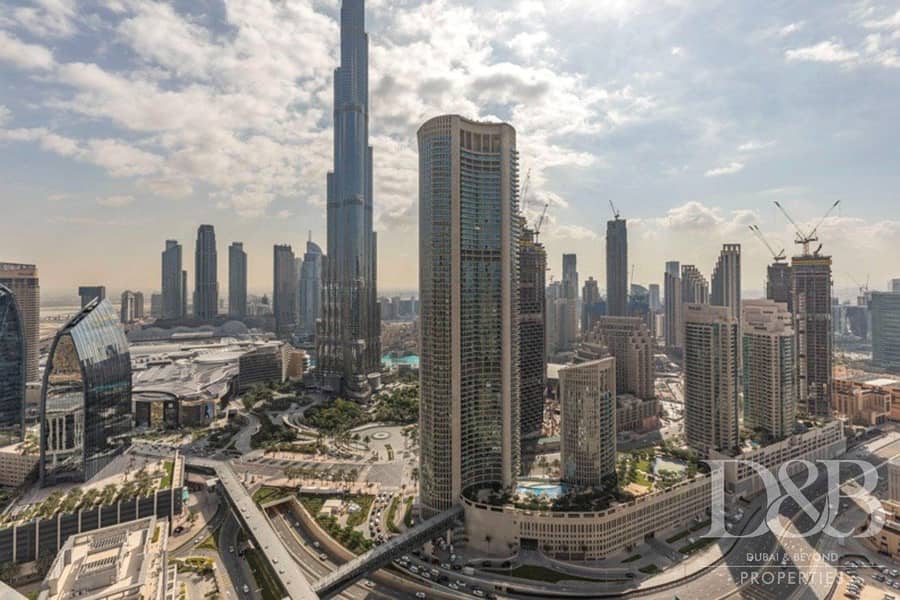 2 All Bills Inc. | Burj Khalifa View | Vacant