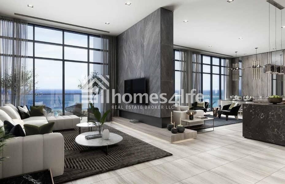 2 Stunning 3BR+Maids | Sea View | Ready 2 Months