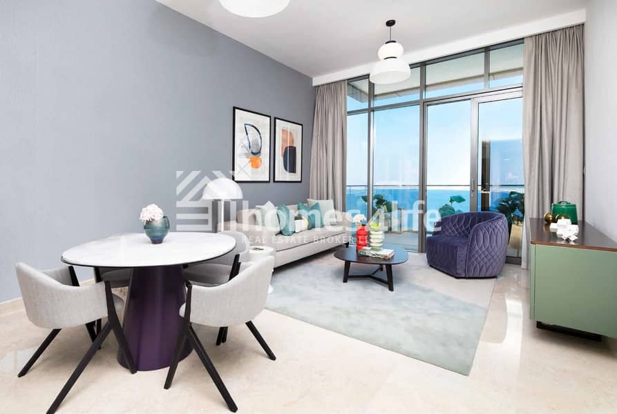 4 Stunning 3BR+Maids | Sea View | Ready 2 Months