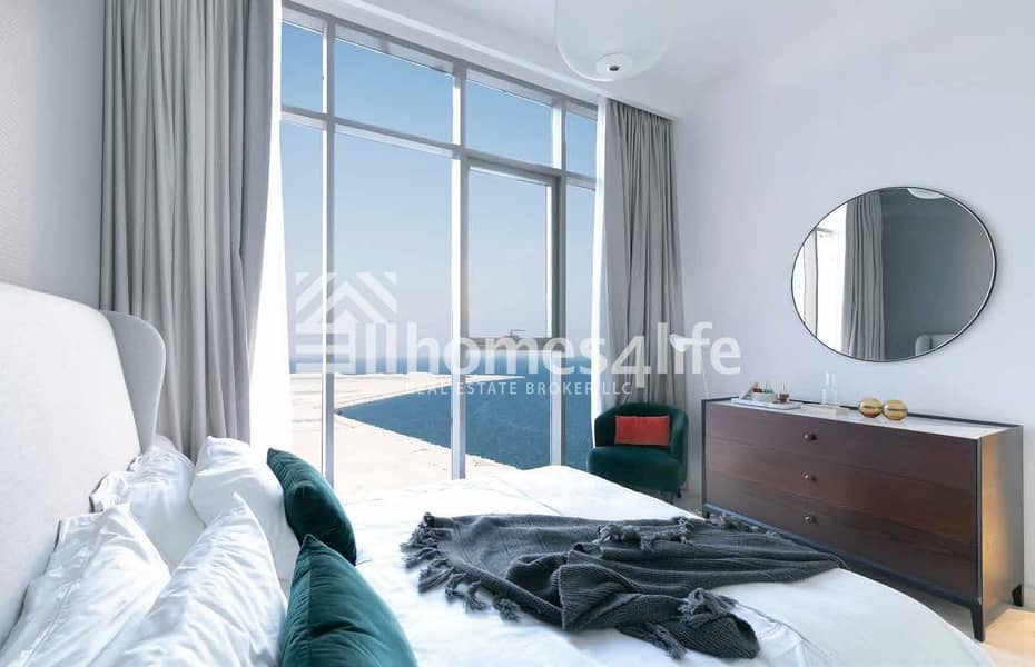 10 Stunning 3BR+Maids | Sea View | Ready 2 Months