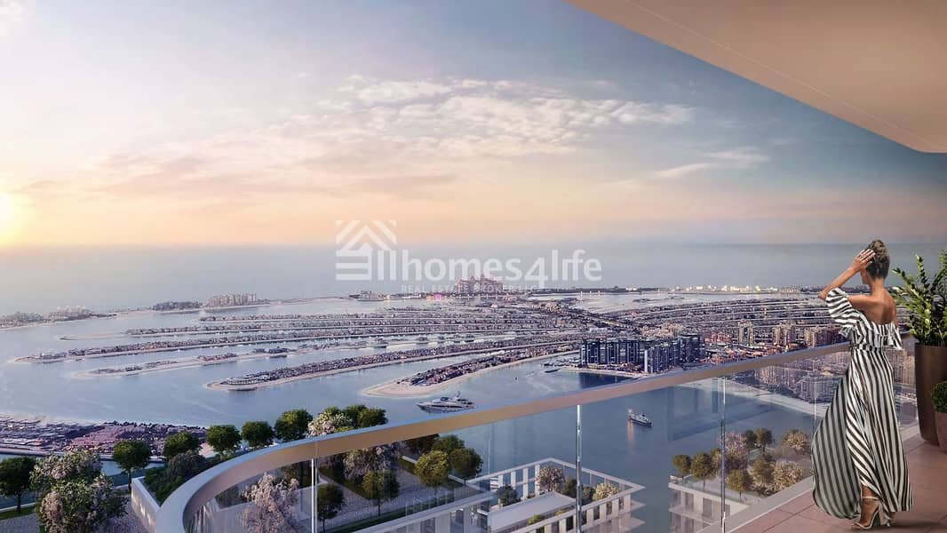 3 Luxury Sea View  /Brand New 2 BR/50 % DLD Waiver
