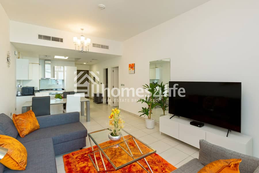 3 FULLY FURNISHE | FULL SEA VIEW | 1 BR