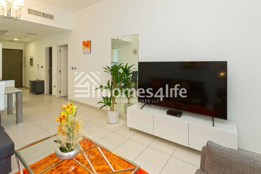 5 FULLY FURNISHE | FULL SEA VIEW | 1 BR