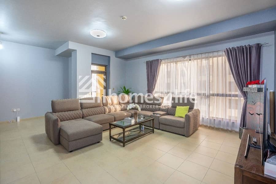 5 Furnished 2BR l Marina View l Large Layout