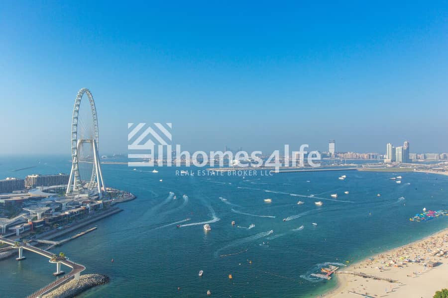 2 Stunning Sea View l Huge 3BR l Address Jumeirah