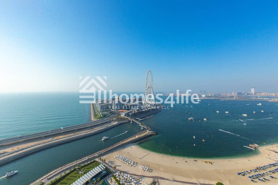 23 Stunning Sea View l Huge 3BR l Address Jumeirah