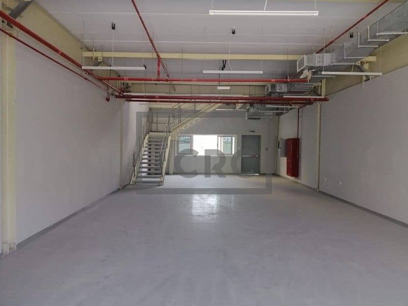 10 Available 1 January  2776 SQFT warehouse with AC+office+Pantry