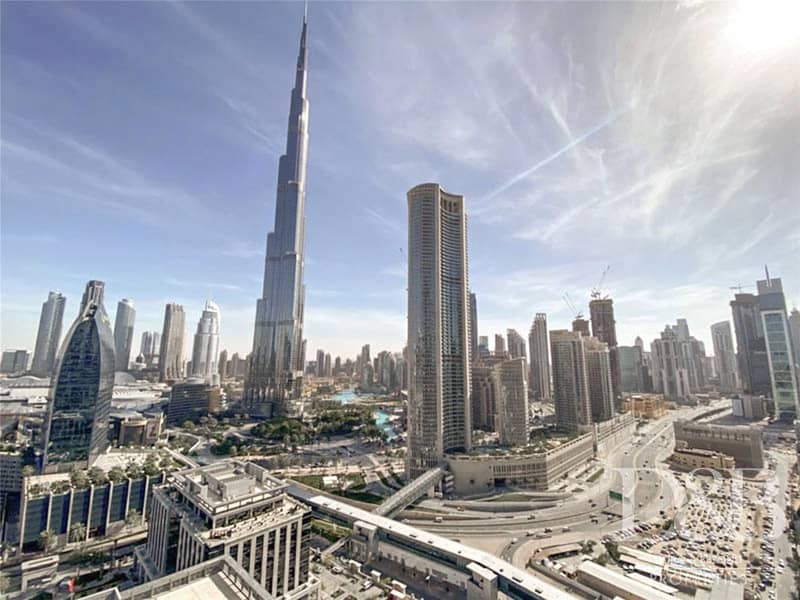 2 All Bills Included | Full Burj Khalifa View