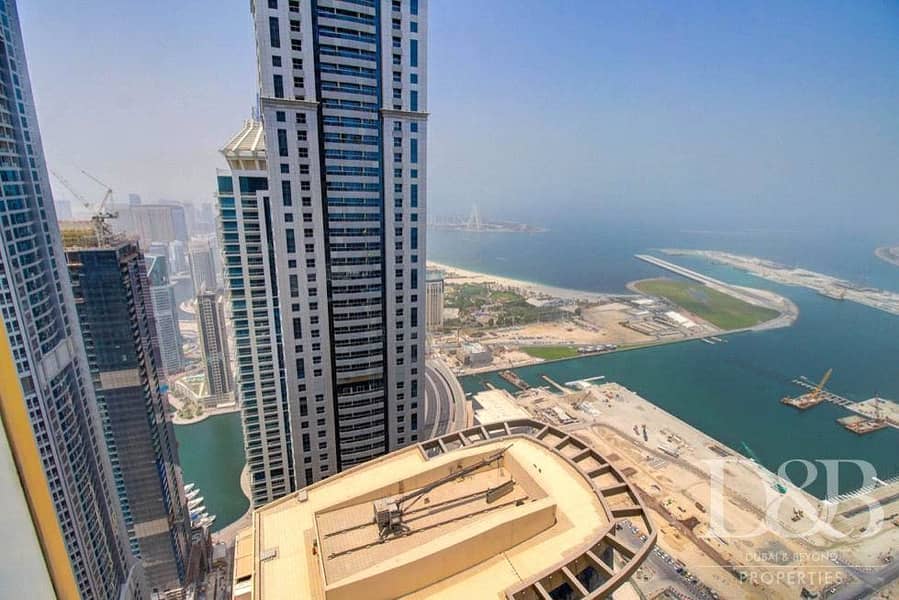 位于迪拜码头，精英公寓 4 卧室的顶楼公寓 4050000 AED - 5215050