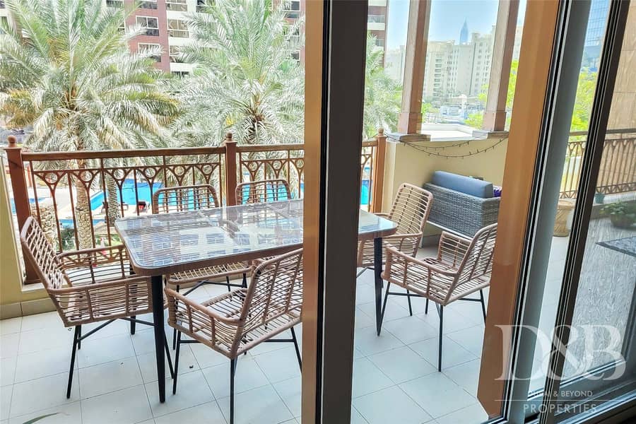 8 Pool Side Views | Spacious Balcony | Rented