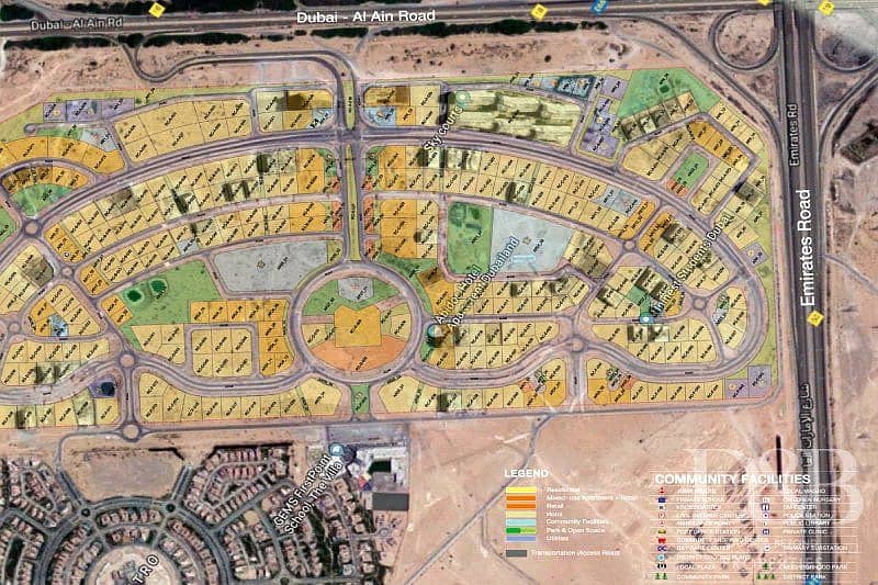 11 Dubai Land Residence Complex Plot For Sale