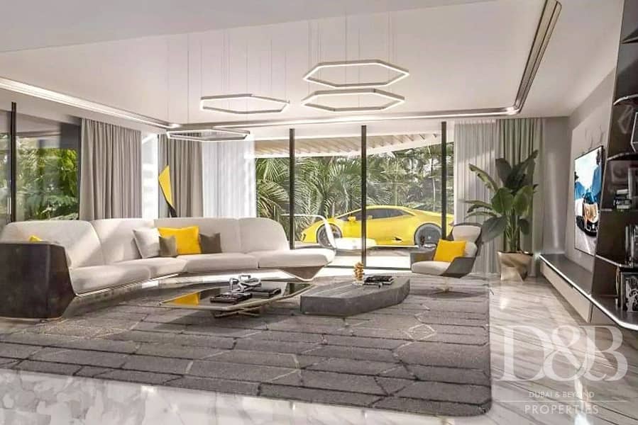 5 Luxury 6 Beds + Maids | Lamborghini Villa | Emaar