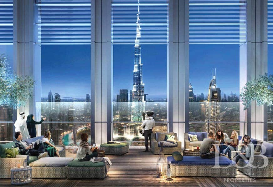 2 Resale | Burj Khalifa & City View | Luxury Living