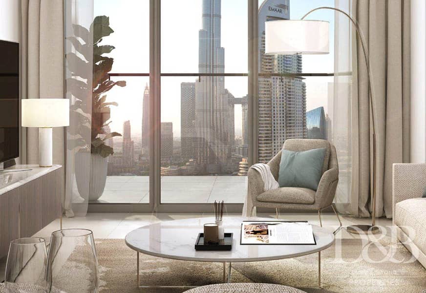 4 Resale | Burj Khalifa & City View | Luxury Living
