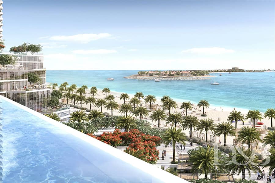 位于迪拜港，艾玛尔海滨社区，碧海蓝天塔楼，碧海蓝天1号塔楼 1 卧室的公寓 2020888 AED - 5285309