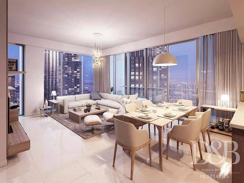 3 Bedroom Burj Facing  | Luxury Apartment | Resale