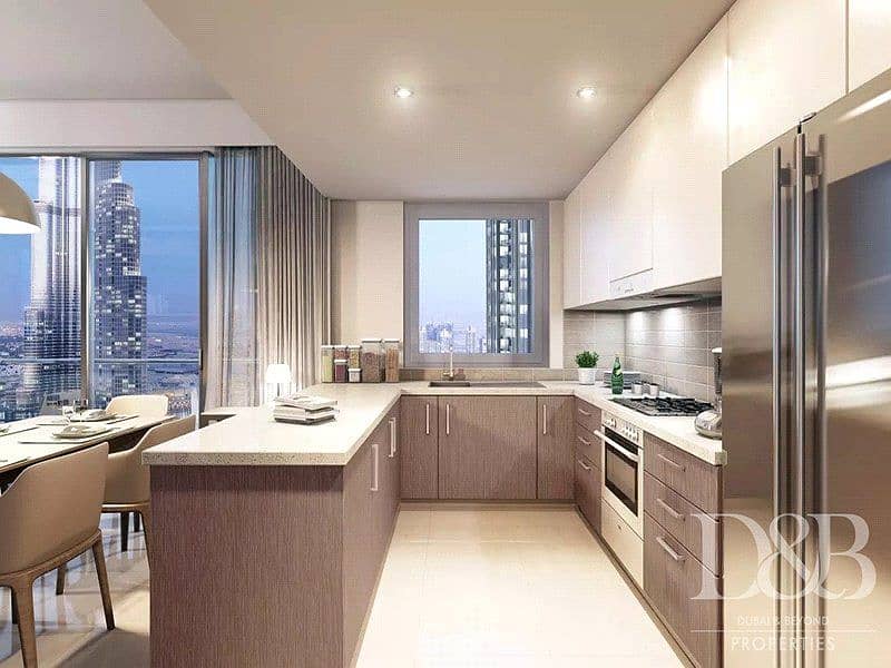 2 3 Bedroom Burj Facing  | Luxury Apartment | Resale