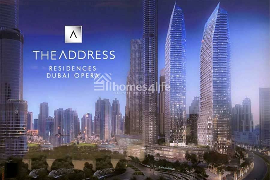 2 Luxury OFF Plan/Tax Free / Burj Khalifa View