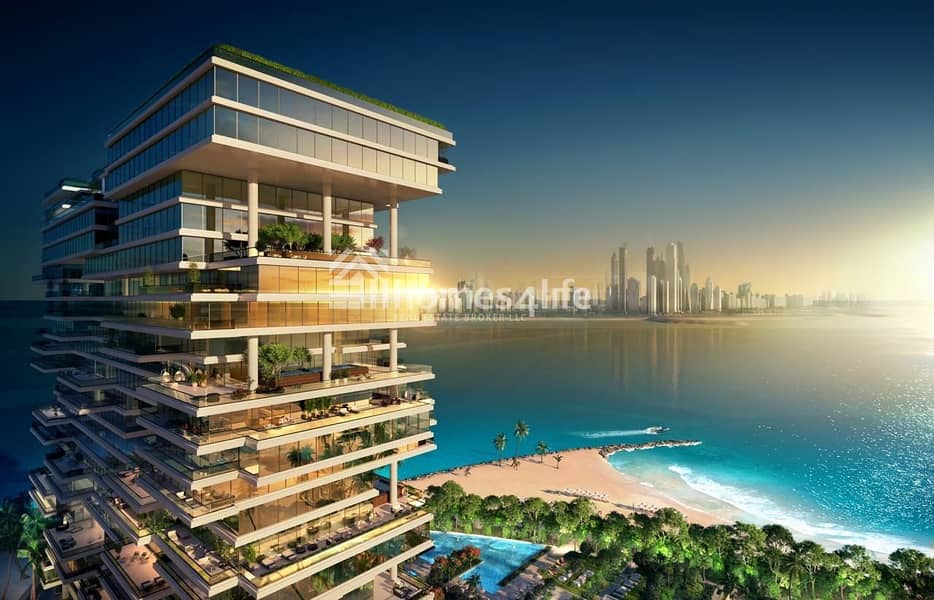 5 Elegantly Designed 3BR Simplex in Palm Jumeirah Only 5% Booking Fee