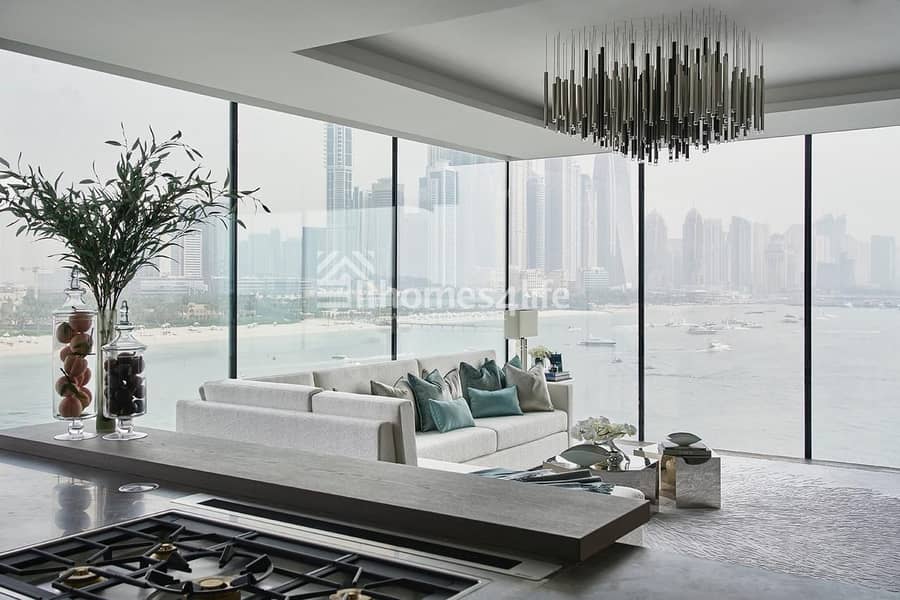 9 Elegantly Designed 3BR Simplex in Palm Jumeirah Only 5% Booking Fee