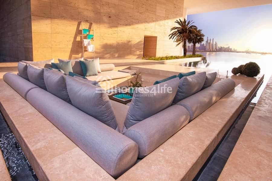 11 Elegantly Designed 3BR Simplex in Palm Jumeirah Only 5% Booking Fee