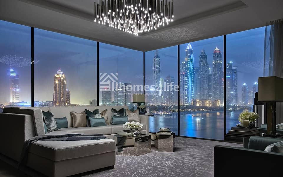 15 Elegantly Designed 3BR Simplex in Palm Jumeirah Only 5% Booking Fee