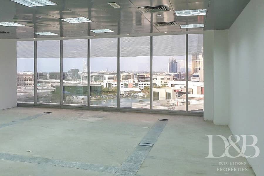 Fitted Unfurnished Office | Next to Metro