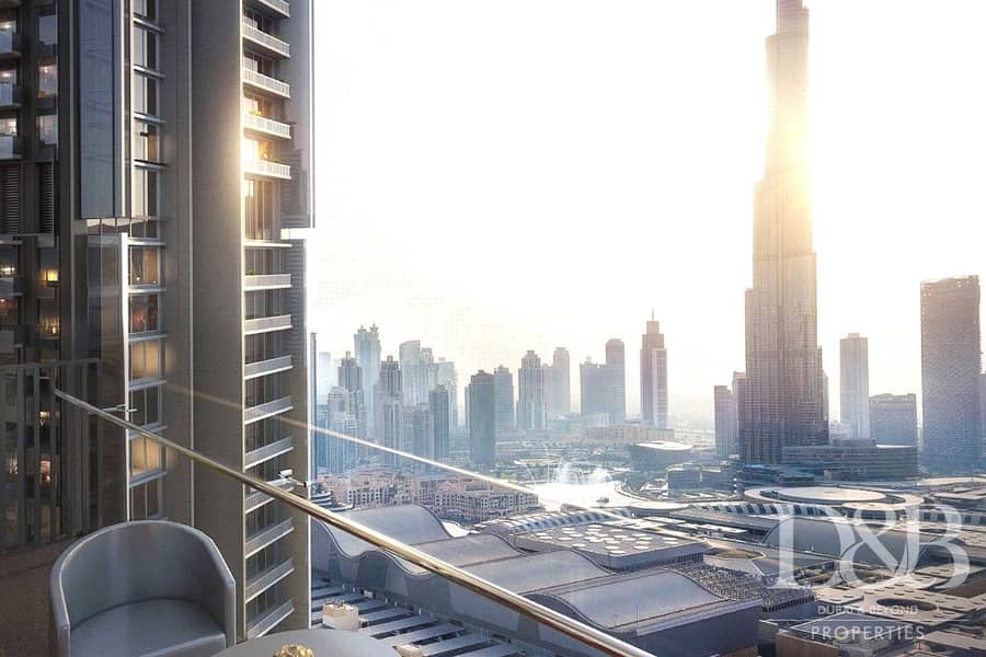Burj Khalifa View | No Premium l Low Floor