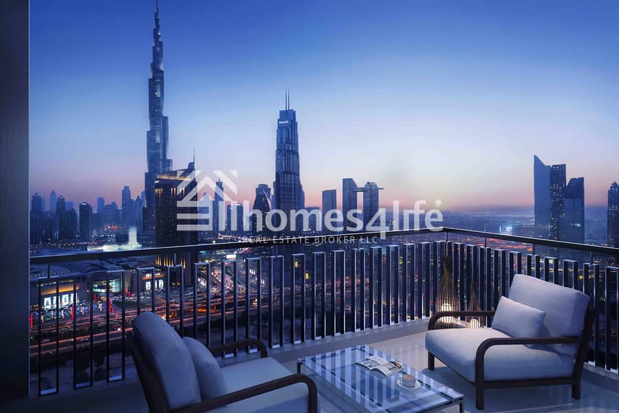 شقة في داون تاون فيوز وسط مدينة دبي 3 غرف 4750000 درهم - 5302364