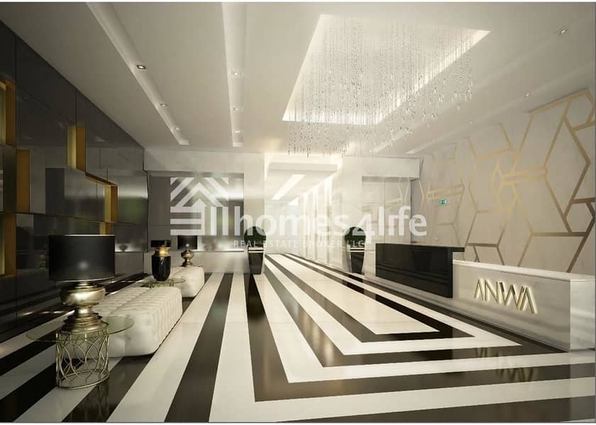 位于迪拜海港城，安华公寓 2 卧室的公寓 2493000 AED - 5443312