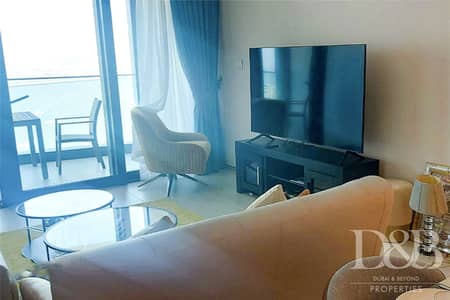 شقة 2 غرفة نوم للايجار في جميرا بيتش ريزيدنس، دبي - Fully Furnished | 2 Beds | Full Sea View