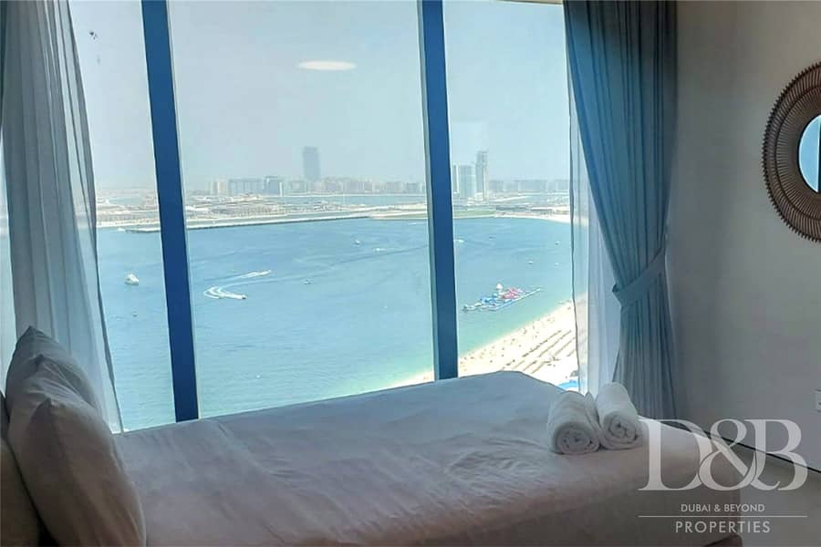 5 Fully Furnished | 2 Beds | Full Sea View