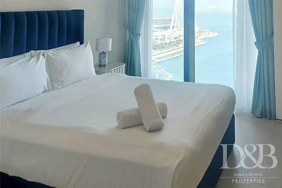 6 Fully Furnished | 2 Beds | Full Sea View