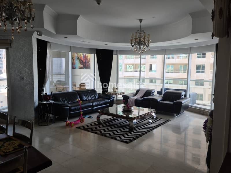 Rented Unit | Marina  View 3 Bed +Maid 1.6m