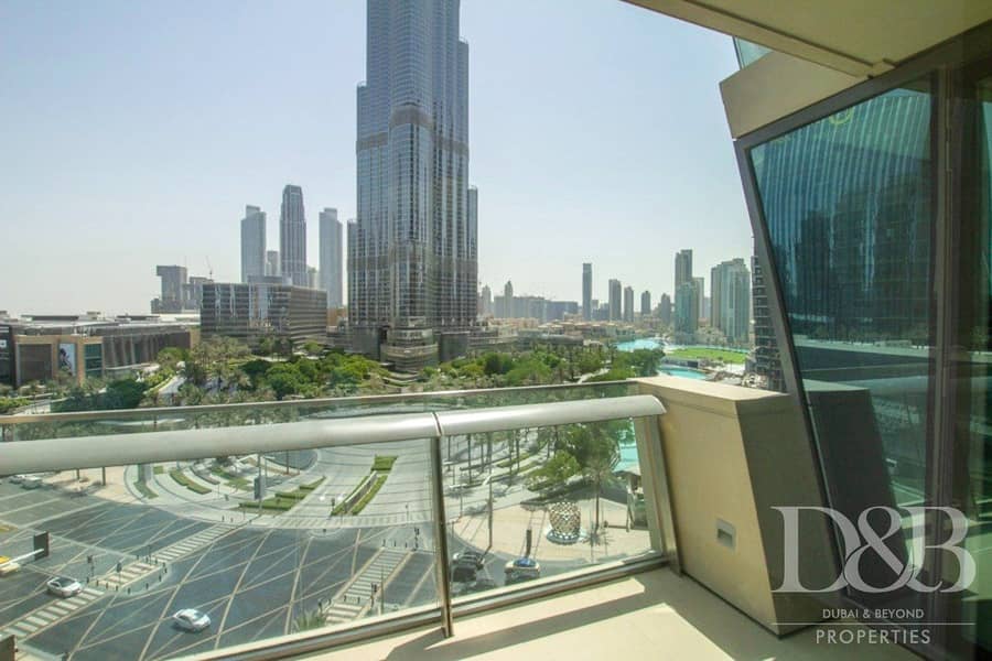 2 Full Burj View | Chiller Free | Vacant Now