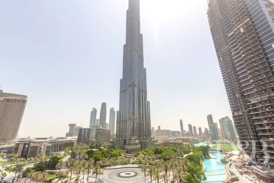 3 Full Burj View | Chiller Free | Vacant Now