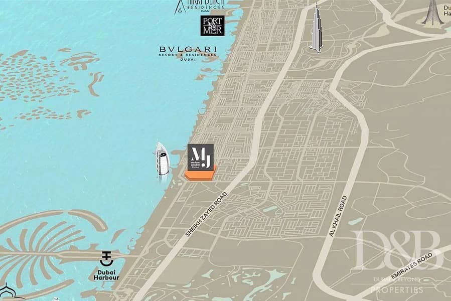 16 Full Burj Al Arab View | Corner Unit | Ready Soon