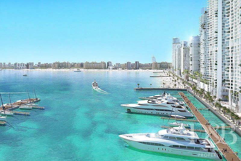 位于迪拜港，艾玛尔海滨社区，海滩风光公寓小区 1 卧室的公寓 2150000 AED - 4879860