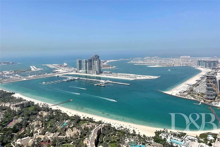 14 RESALE | 2 Bedroom | Palm and Sea Views