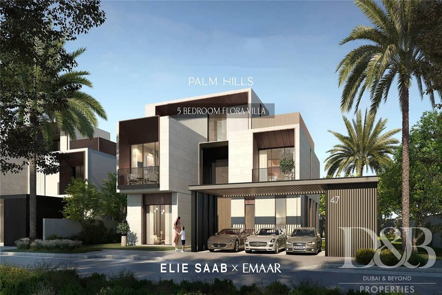 5 Palm Hills Villas By Ellie Saab |Resale |Exclusive