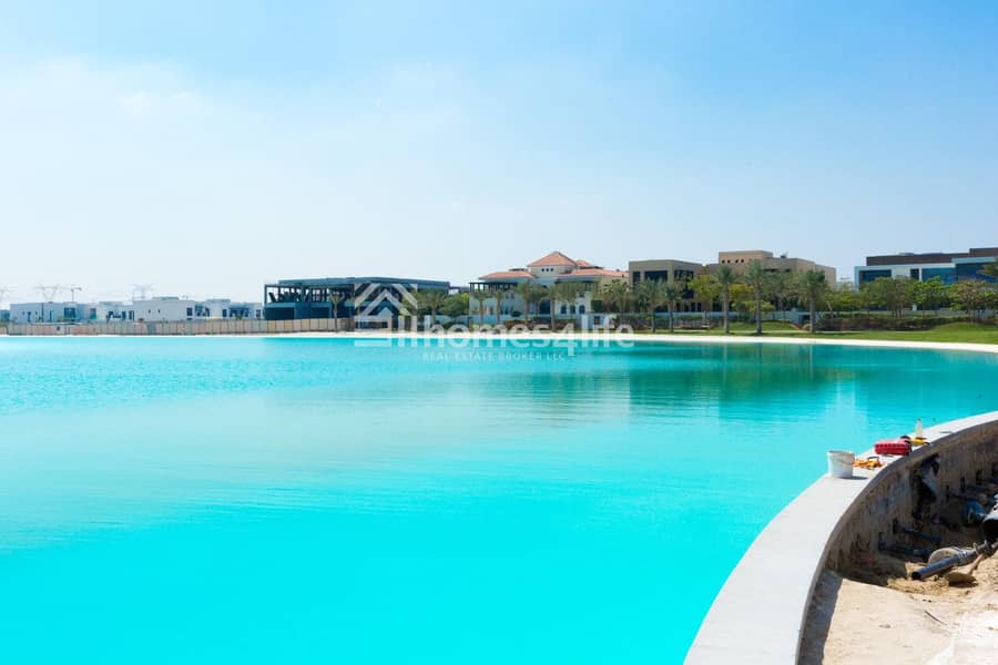 6 Premium villa plots on a crystal lagoon in the heart of Dubai