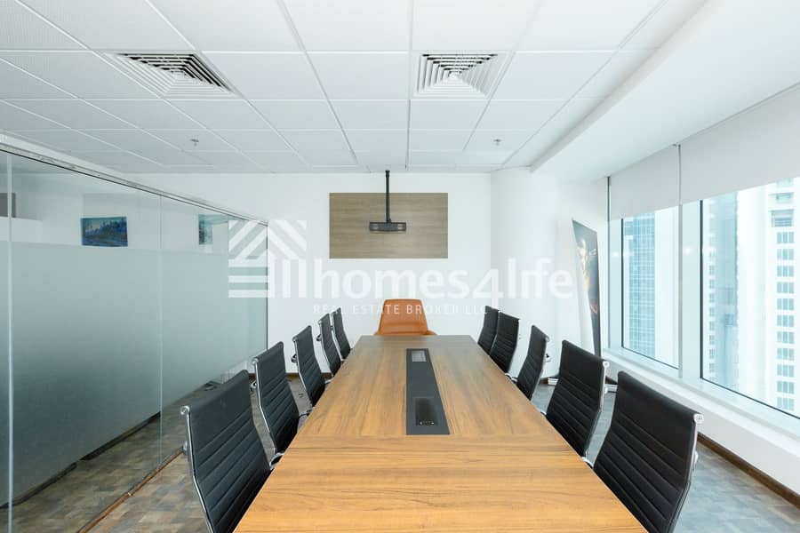 3 Fitted and Furnished Office | Mid - Floor